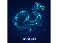 용자리(Draco) 밤하늘 이미지