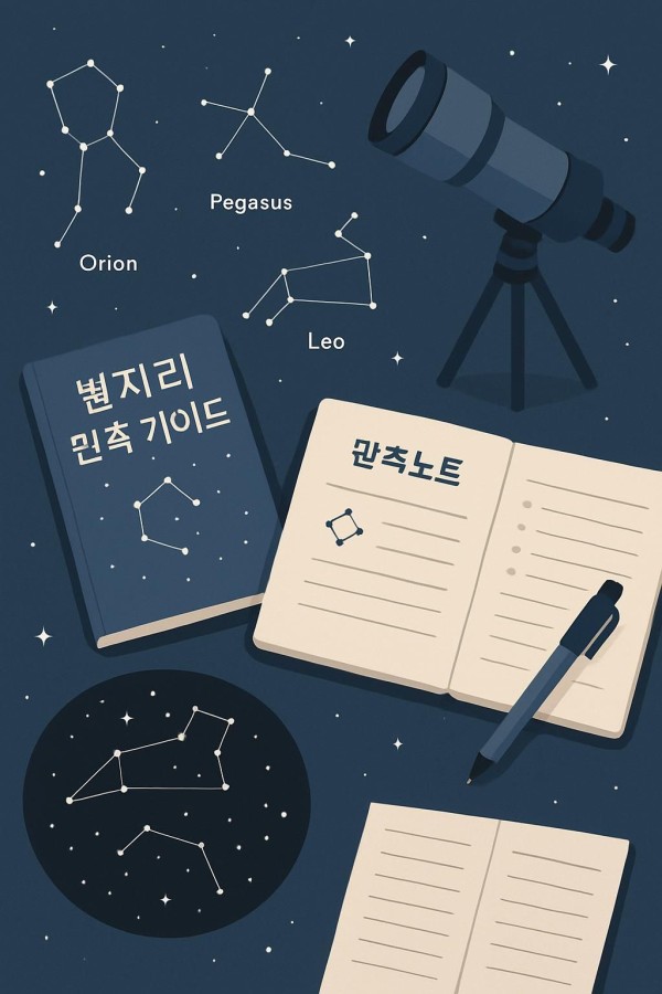 밤하늘, 별자리 관측 가이드