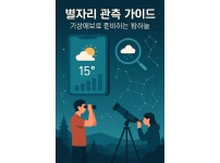 별자리 관측 이미지
