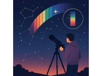 광해 속에서 별빛의 색을 읽다 — 초심자용 별자리 + 분광 관측 가이드